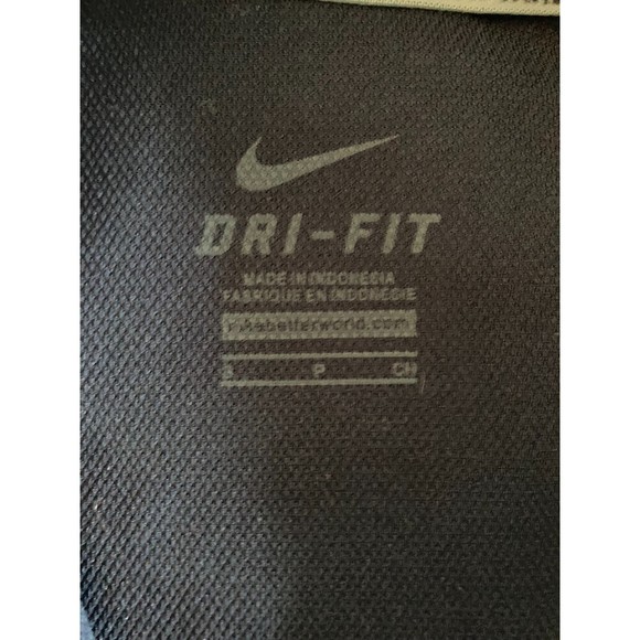 Nike women's navy blue dri-fit athletic jacket/coat with ECSU logo size small - Picture 2 of 5